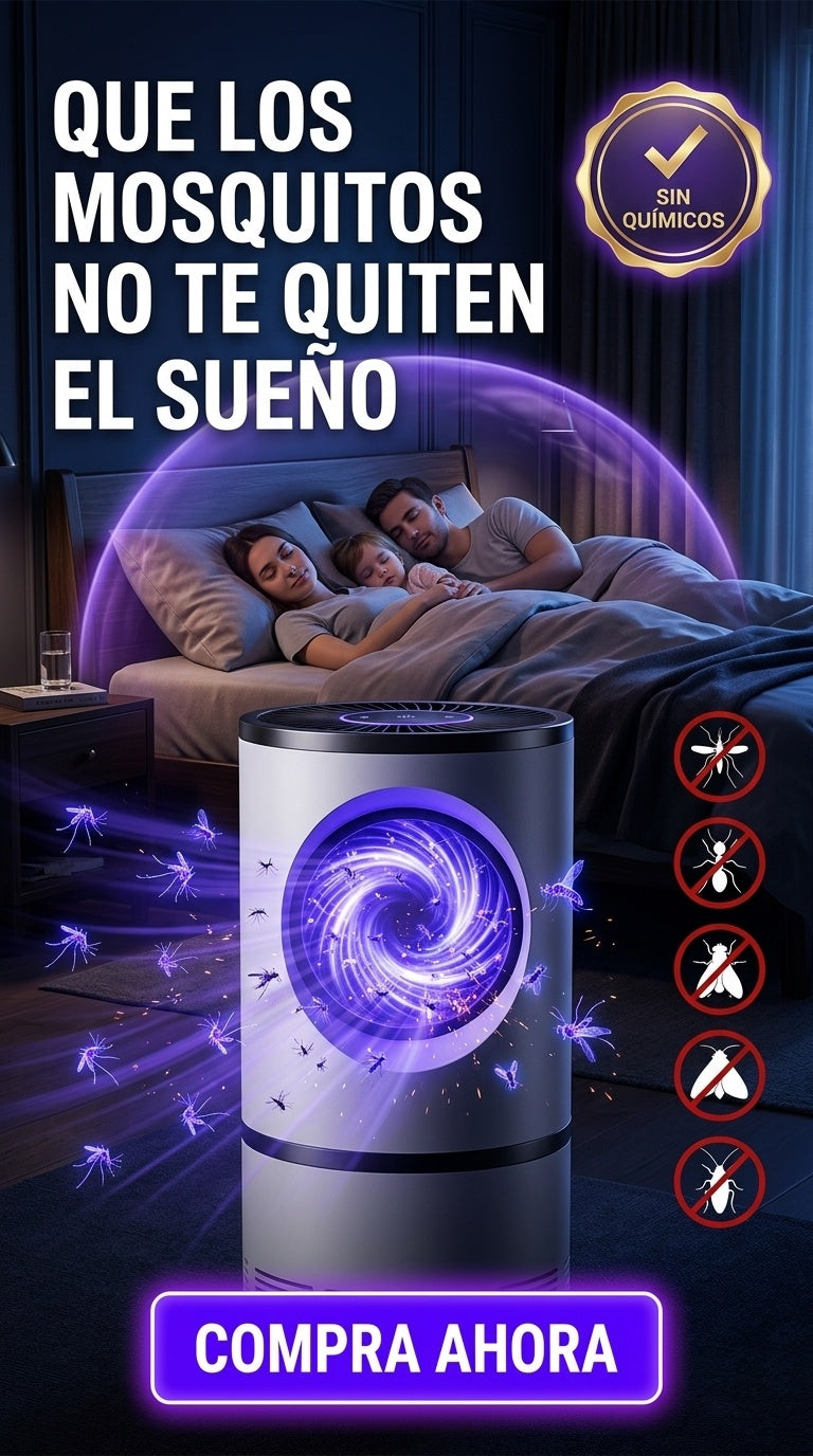Lampara Mata (mosquitos zancudos) luz uv