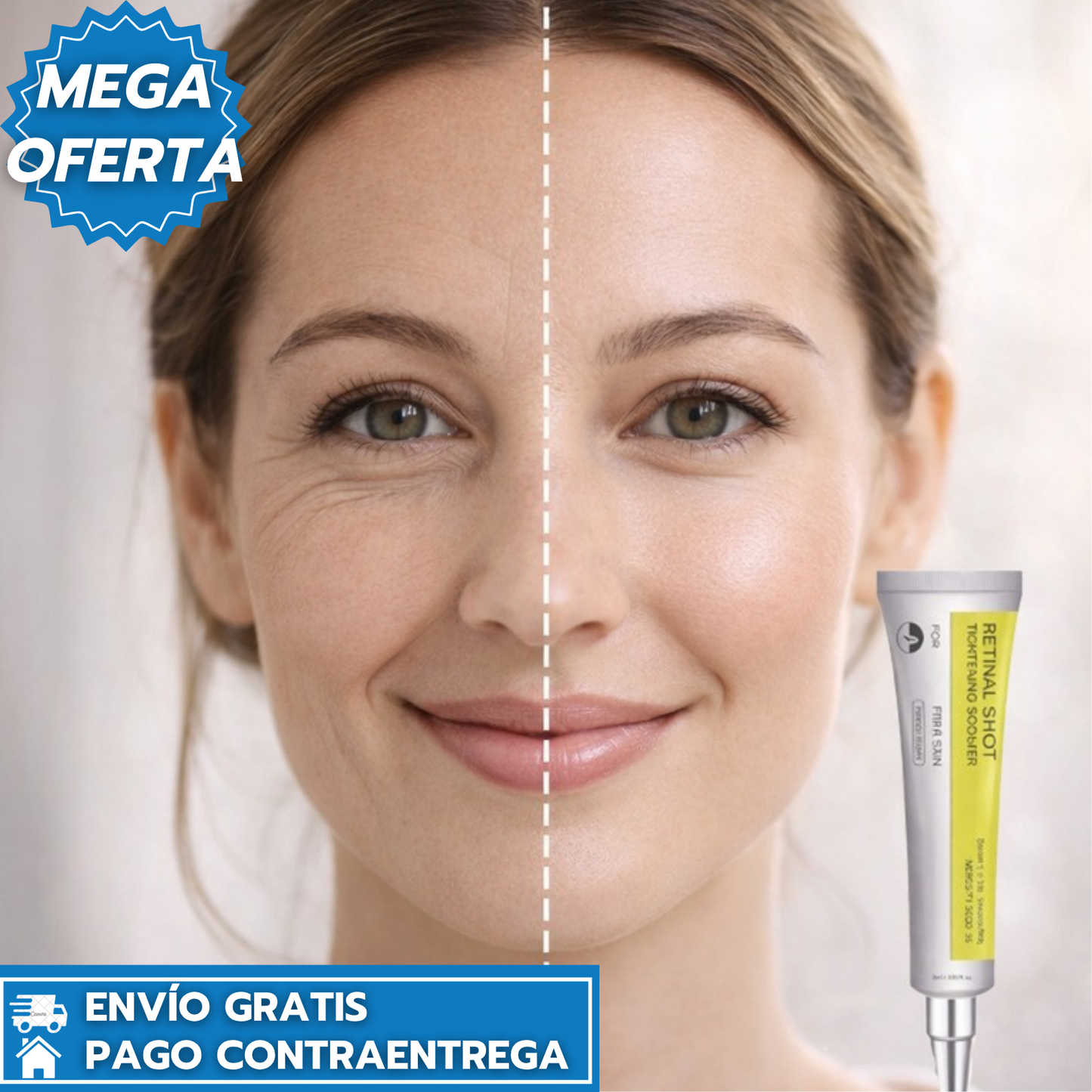 Retinal Shot Reafirmar la piel, reducir arrugas y mejorar elasticidad
