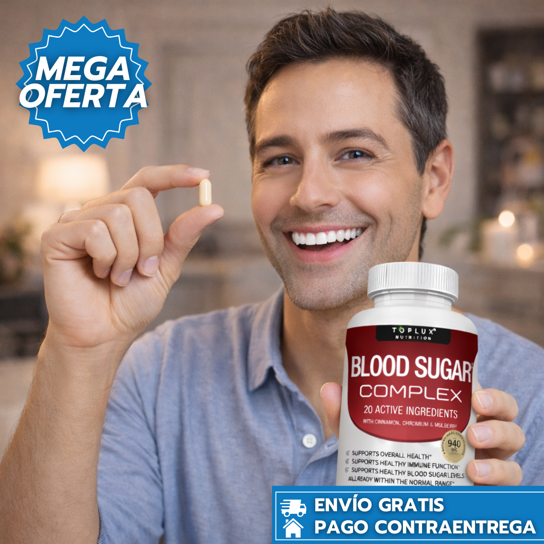 BloodSugar Balance: Apoya Niveles Saludables de Azúcar en Sangre.