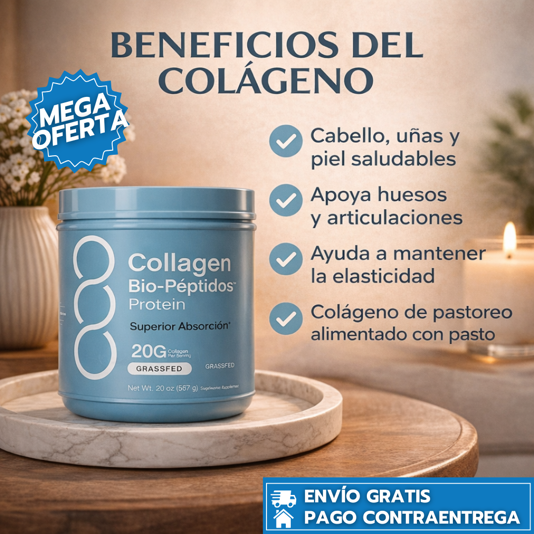 NeoCell Collagen: Colágeno en Polvo de Alta Absorción que Mejora Piel, Cabello y Articulaciones.