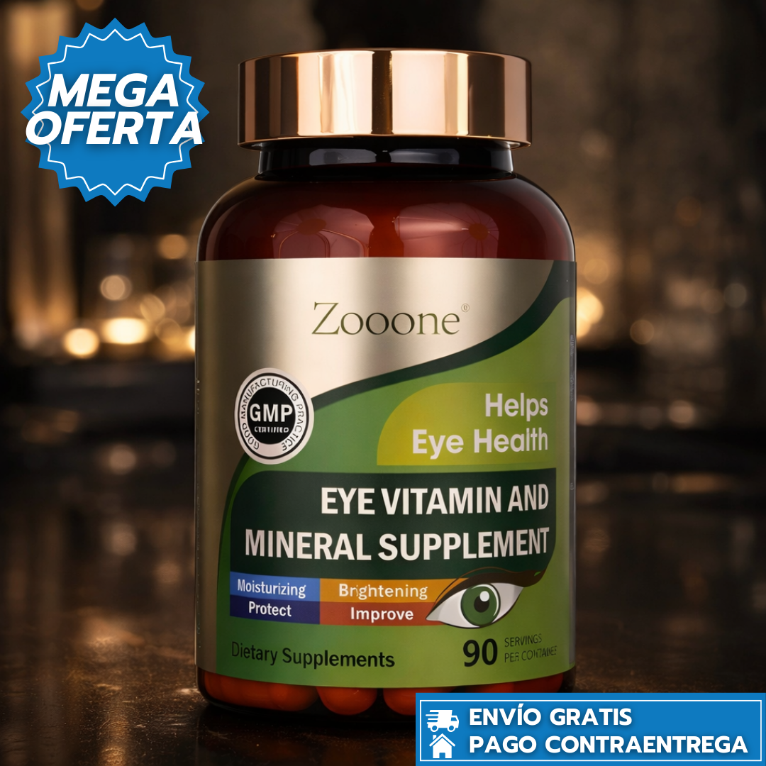 Zooone: Suplemento ocular que protege la visión y reduce la fatiga visual.