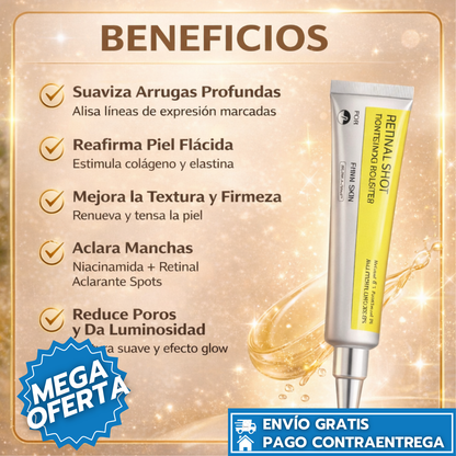 🔥2X1 LIMITADO🔥 Retinal Shot Reafirmar la piel, reducir arrugas y mejorar elasticidad
