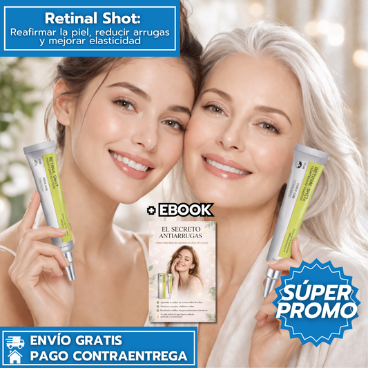 Retinal Shot Reafirmar la piel, reducir arrugas y mejorar elasticidad