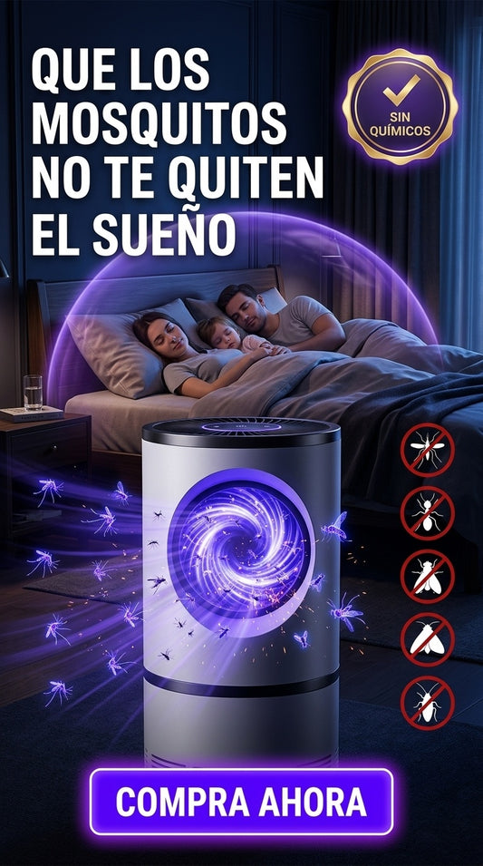 Lampara Mata (mosquitos zancudos) luz uv